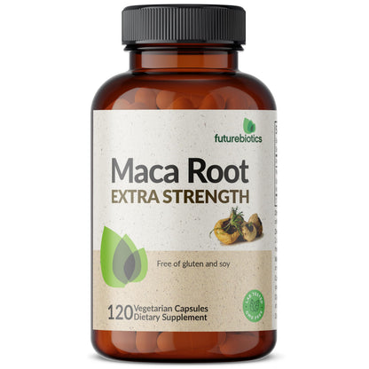 Futurebiotics Maca Root Extra Strength Supports Energy, Stamina & Reproductive Health, Non-GMO, 250 Vegetarian Capsules