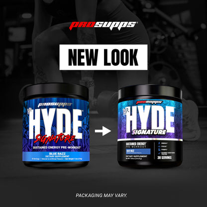 ProSupps Mr. Hyde Signature Pre Workout Powder with Creatine, Beta Alanine & Caffeine - Performance, Energy & Endurance - Clean Fitness & Gym Supplements for Men & Women (Blue Razz, 30 Servings)