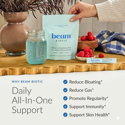 BEAM Biotic, Glow, Wellness Bundle, Biotic for Gut Health, Glow for Hormone Balance for Women