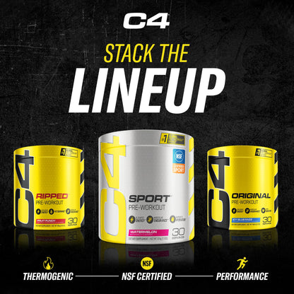 Cellucor C4 Original Pre Workout Powder Watermelon Sugar Free Preworkout Energy