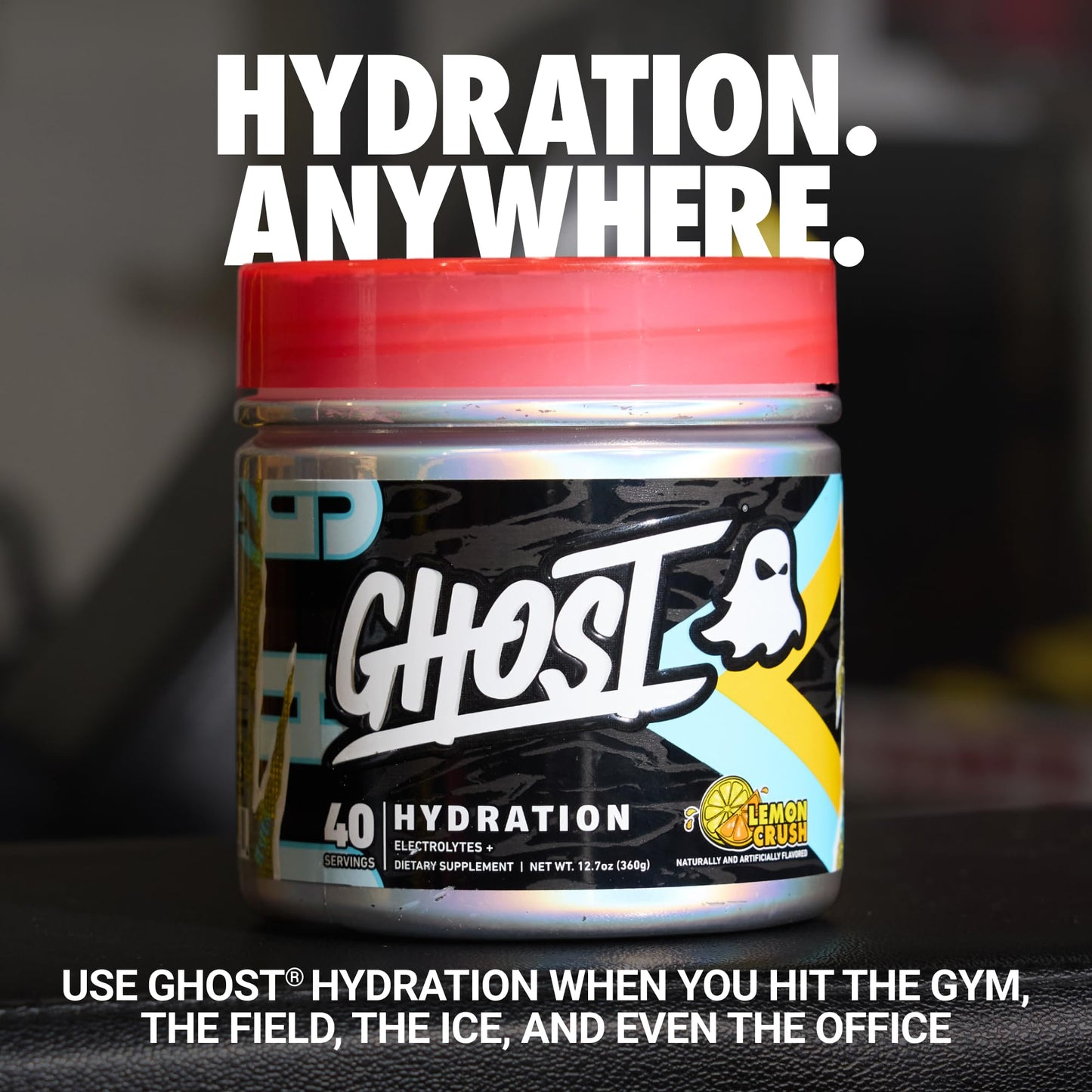 GHOST Hydration Sticks, Electrolyte Powder Packets, Sonic Cherry Limeade - 24 Sugar Free Instant Electrolyte Drink Mix - Caffeine-Free Daily Hydration & Immune Support with Clean Formula