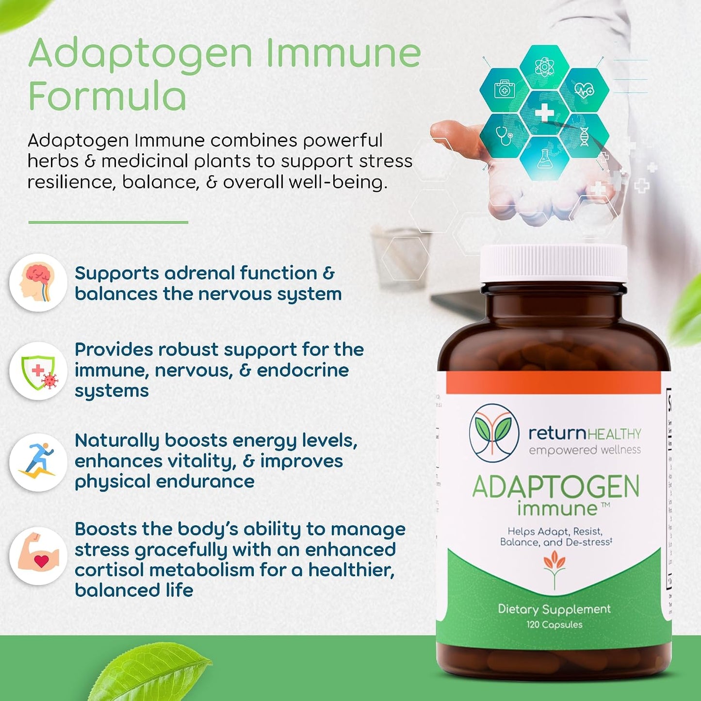 Lyme and Co-Infection Recovery Kit 7-Supplement Microbial Gut Cleanse Kit - Cleansing Supplements for Gut, Adaptogens, Binder Blend, Cryptolepis & More - Non-GMO, Plant-Based, USA-Made