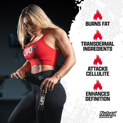 Lipo 6 Defining Gel Fast Acting Fat Burning Cream for Men & Women | Targets Stubborn