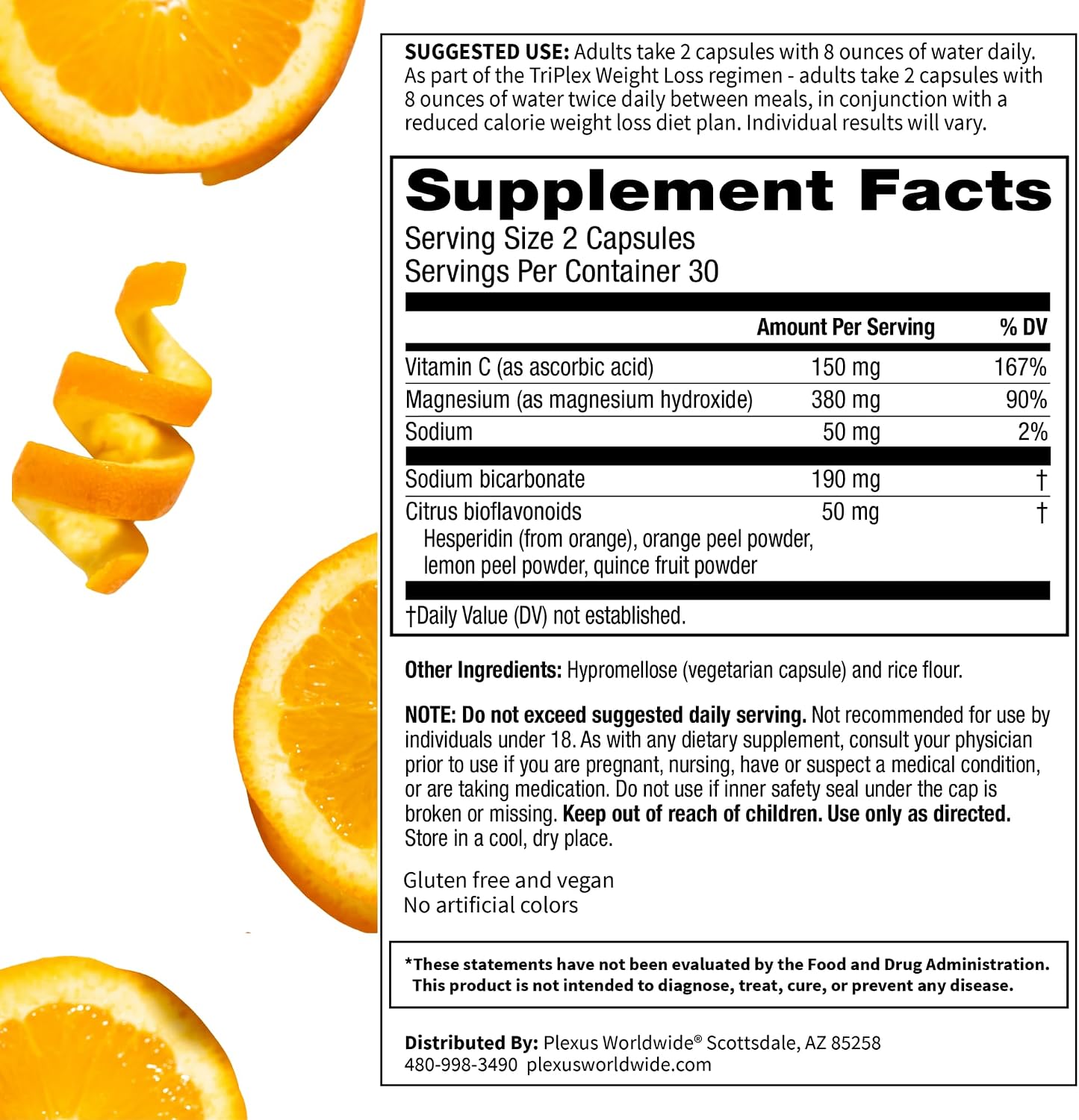 Plexus® Bio Cleanse® 60 ct. | Daily gut health supplement with magnesium for digestive cleansing, regularity, and vitamin C antioxidant support
