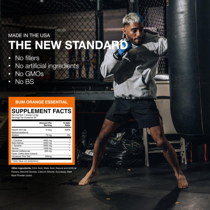 RAW Whey Isolate Protein Powder & Essential Pre-Workout Powder Bundle