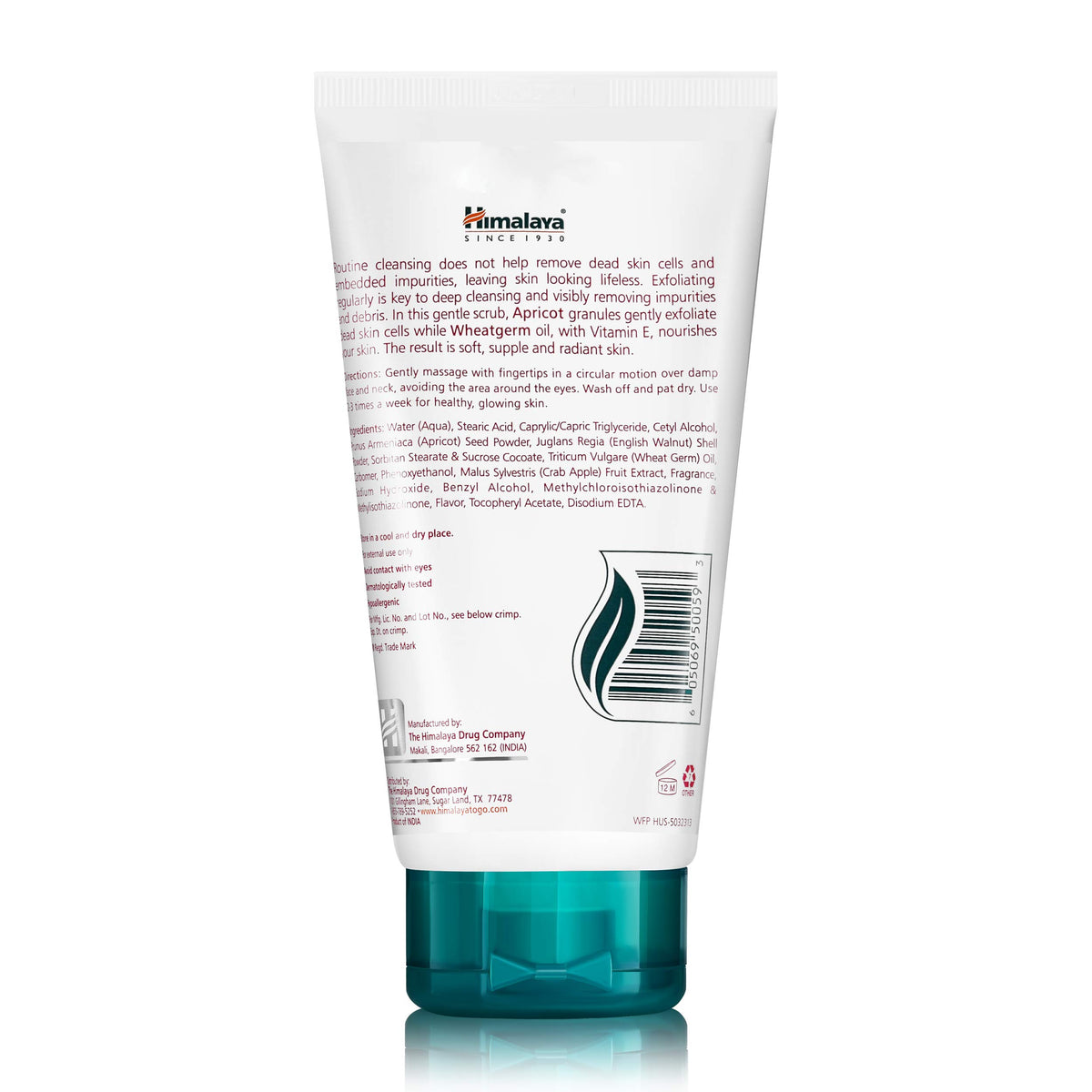 Himalaya Gentle Exfoliating Apricot Face Scrub for Deep Cleansing, 150 ml