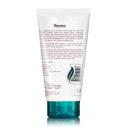 Himalaya Gentle Exfoliating Apricot Face Scrub for Deep Cleansing, 150 ml