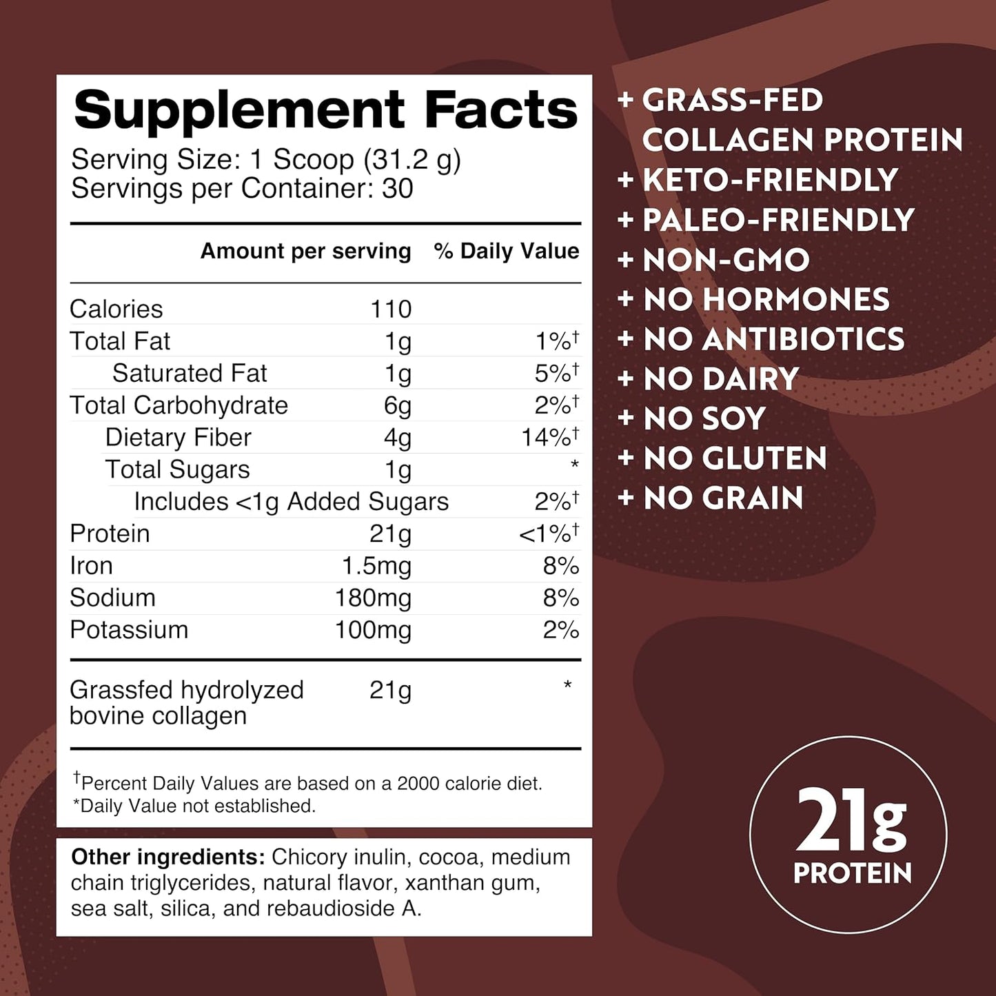 Dr. Kellyann Keto Bone Broth Protein Powder Bundle of (1) Chocolate, (1) Vanilla, & (1) Salted Caramel