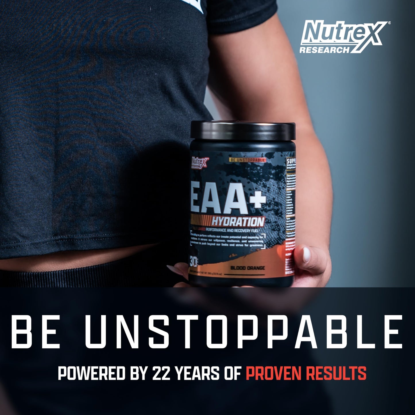Nutrex Research EAA Hydration | EAAs + BCAA Powder | Muscle Recovery, Strength, Muscle Building, Endurance | 8G Essential Amino Acids + Electrolytes | Strawberry Watermelon 30 Serving