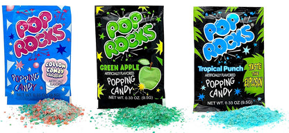 Pop Rocks Candy Variety Pack Popping Candy - Pop Rocks Bulk Candy, Nine Different Flavors Bulk Popping Candy (36 Count)