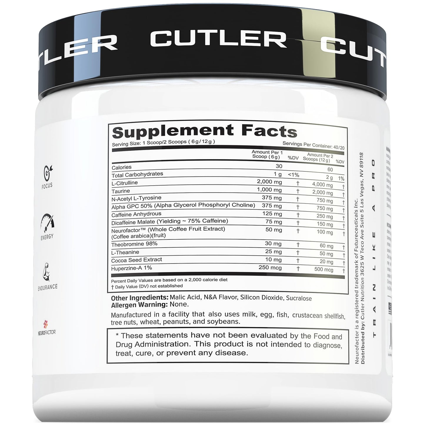Prevail Pre Workout Powder with Nootropics: Pre-Workout Drink for Men and Women, Cutting Edge Energy and Focus Supplement with L Citrulline, Alpha GPC, L Tyrosine | Sour Rainbow Candy, 40 Scoops | Sour Rainbow Candy, 40 Scoops | With L-Citrulline, Alpha G