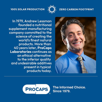 Andrew Lessman ProCaps Magnesium Intensive Care 200 mg 250 Capsules | 200 mg highly absorbable Magnesium blend. Gentle on sensitive stomachs with no additives, sodium or gluten.