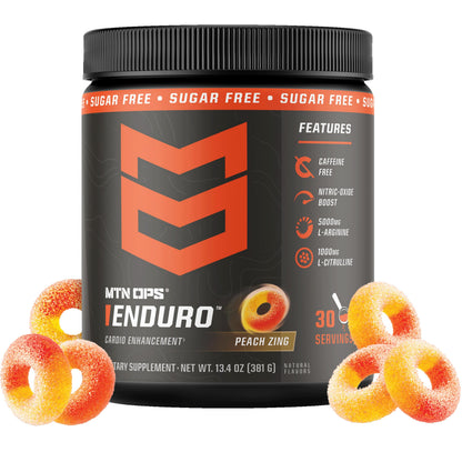 MTN OPS Enduro Stim-Free Pump Pre Workout, Pineapple