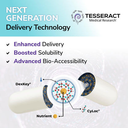 Tesseract Medical Research QuerciSorb SR Quercetin Supplement, Sustained Release, Supports Immune Function and Overall Health, Hypoallergenic. 400 mg, 45 Day Supply