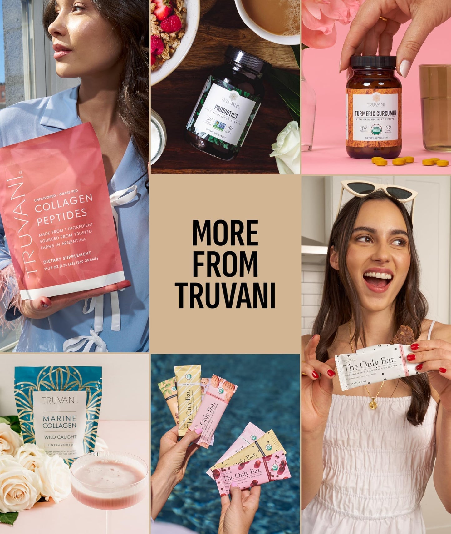 Truvani Organic Plant Based Protein Powder | Strawberry | 10 Servings | Vegan | 20g Pea Protein | Single Serving Travel Packets | Keto | Gluten & Dairy Free | Low Carb