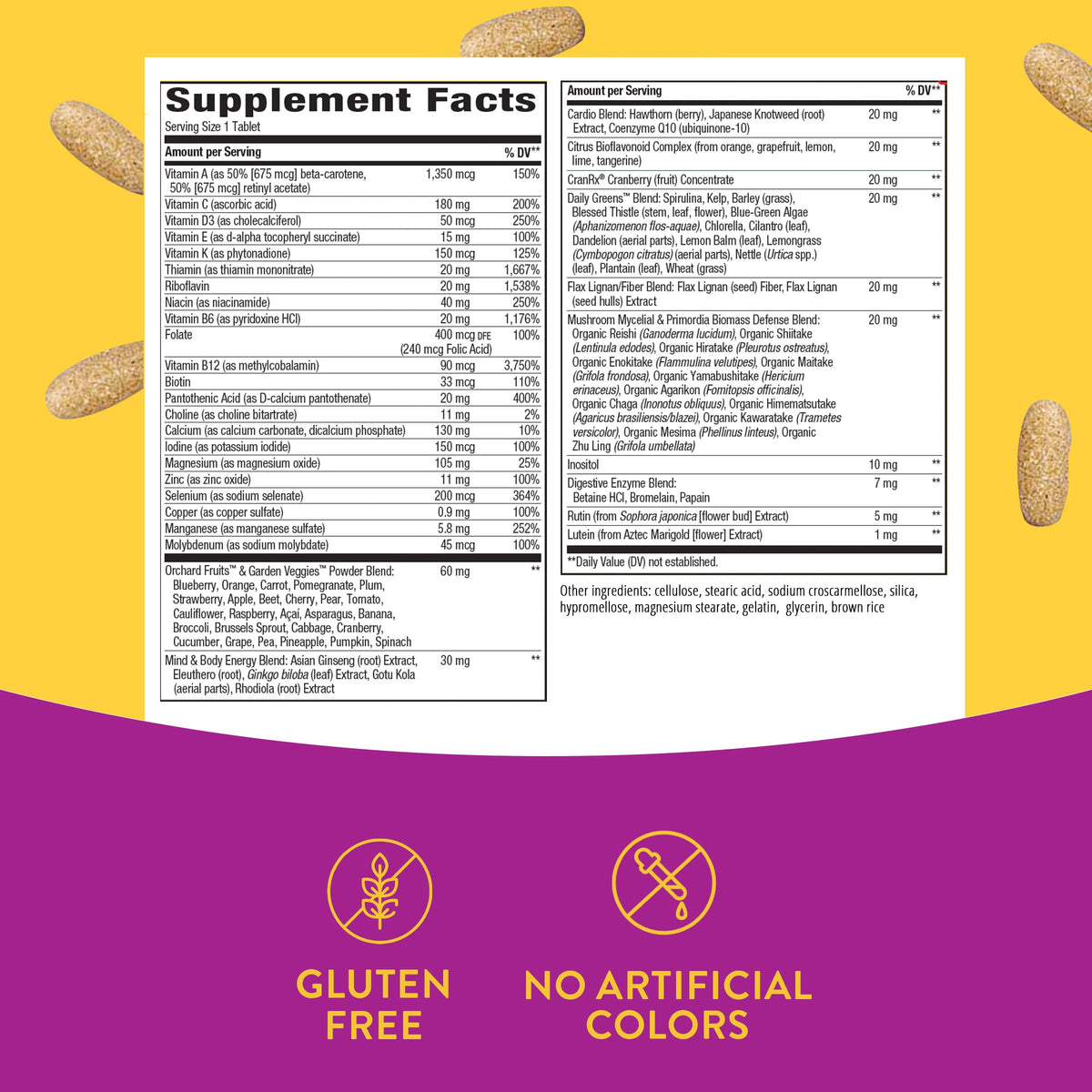 Nature’s Way Alive! Women’s 50+ Ultra Potency Complete Multivitamin