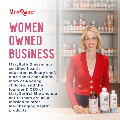 MARYRUTH'S Postnatal & Prenatal Liquid Multivitamin for Women | Selenium | Folate | Healthy Fetal Development | Prenatal Vitamins | Vegan | Non-GMO | Sugar Free | Gluten Free | 16 oz