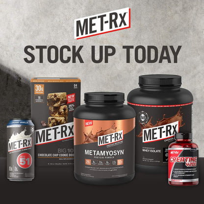 MET-Rx Big 100 Colossal Protein Bars, Healthy Meal Replacement Snack, Variety Pack