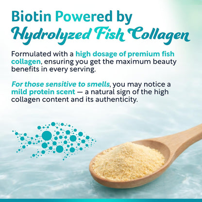 Biotin and Collagen supplements Hair Skin & Nails Vitamin for women and men