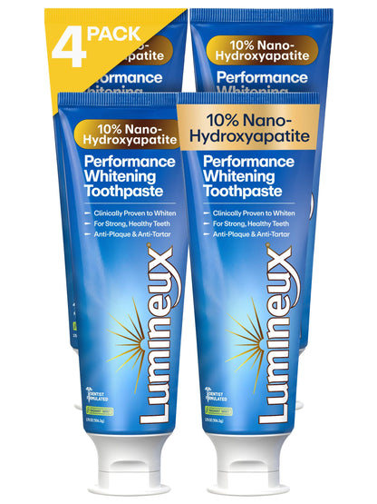 Lumineux 10% Nano Hydroxyapatite Whitening Toothpaste, 3.75 oz