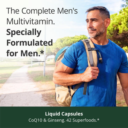 Multivitamin for Men – Methylated Multivitamin – Daily Wellness – 60 Caps