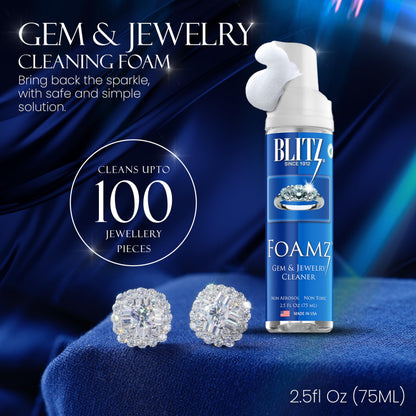 Blitz Gem & Jewelry Cleaner Concentrate Refill for Ultrasonic Machines 8 oz