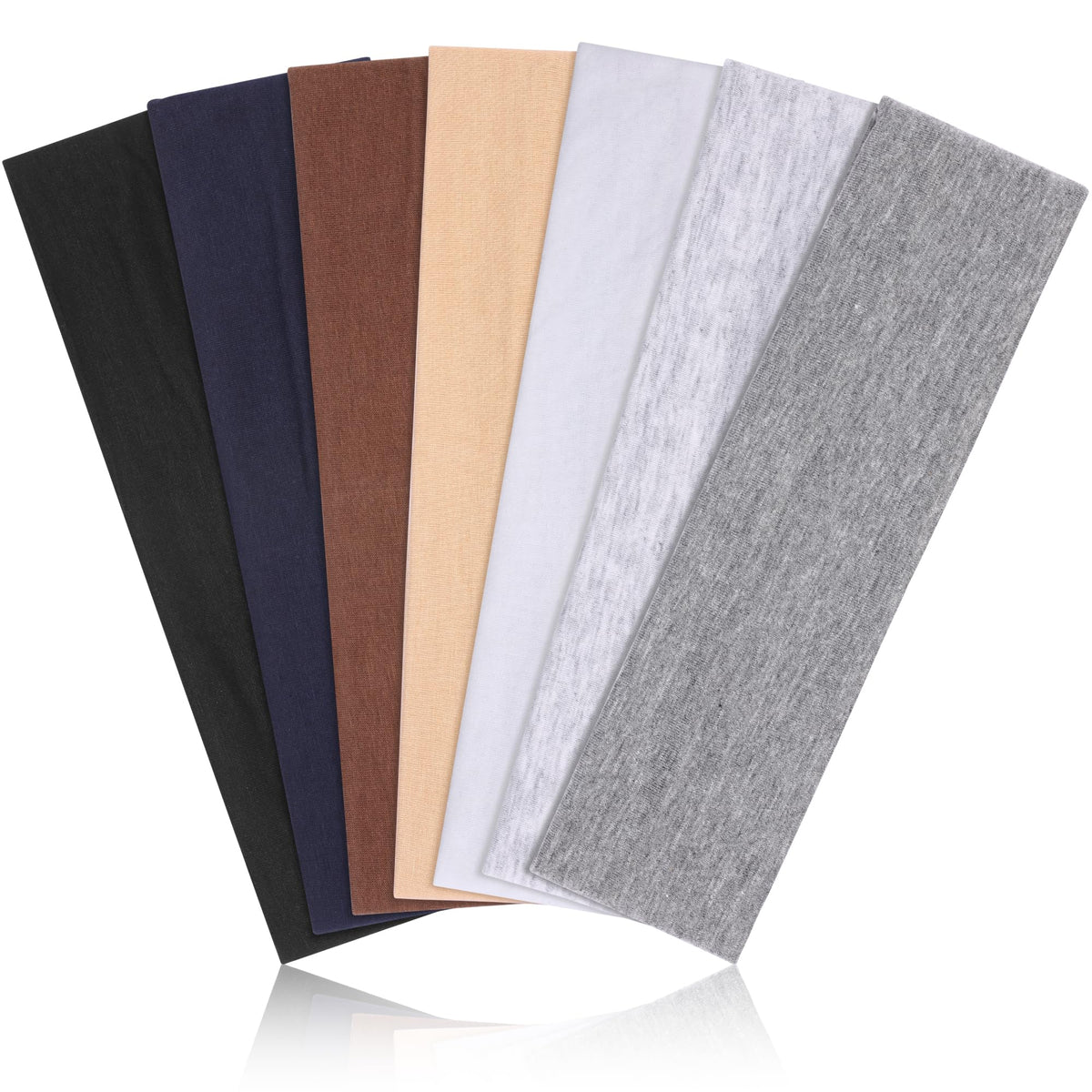 Headbands for Women Non Slip - 7PCS Fashion Sports Hair Bands for Women's Hair