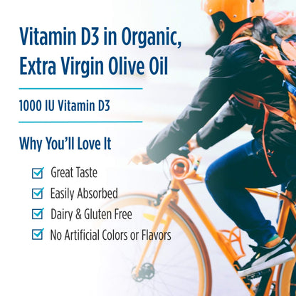 Nordic Naturals Vitamin D3 1000, Orange - 120 Mini Soft Gels - 1000 IU Vitamin D3