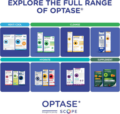 eyetamins® by OPTASE® Eye Comfort™ - 60 Softgels - Eye Doctor Recommended - an Omega-Based Eye Supplement formulated to Support Moisture Balance and Eye Comfort from Within. Plant Based Soft gels.