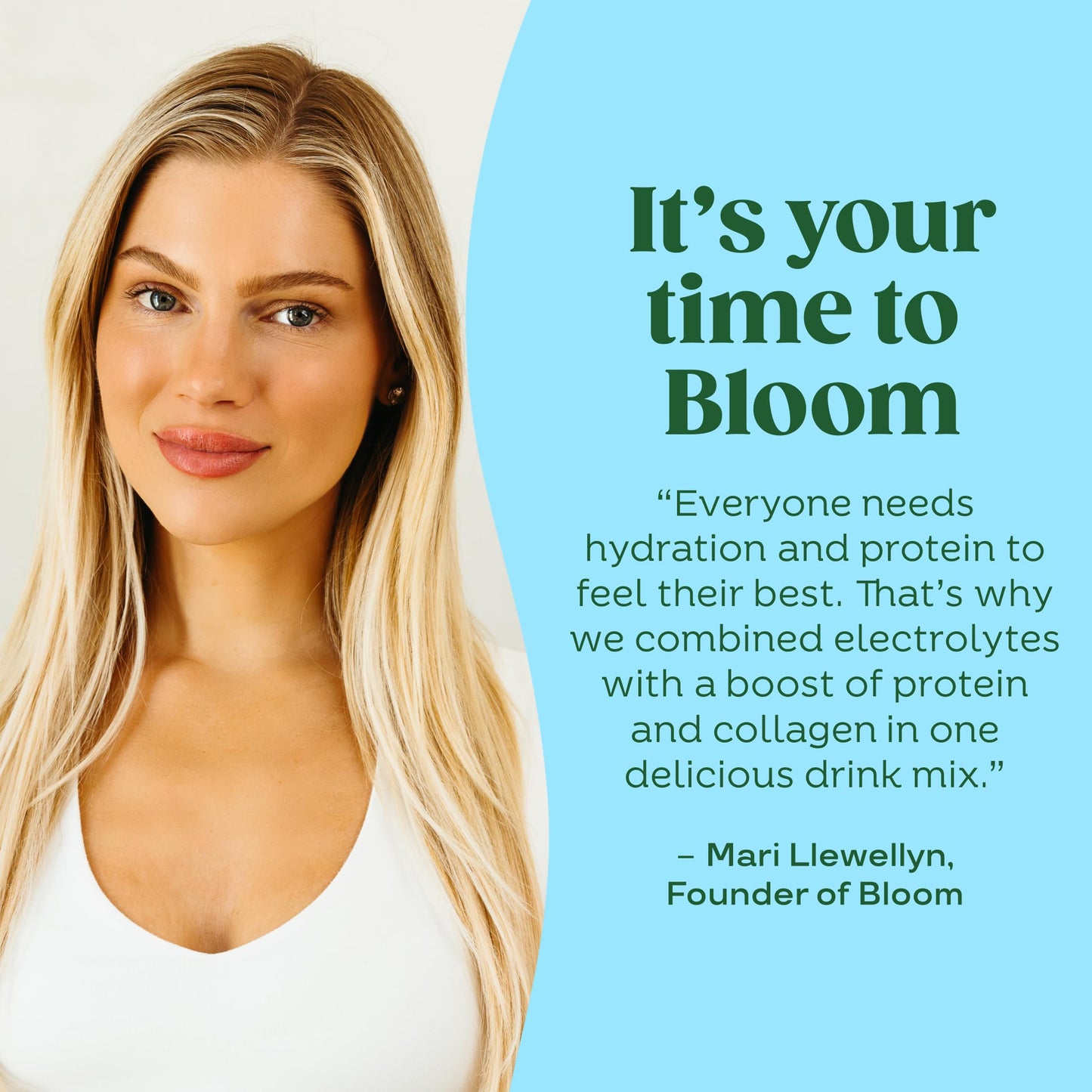 Bloom Nutrition Hydration Electrolyte Sticks, Strawberry Lemonade, 5 Count | Electrolytes with Collagen, 5g Protein, Vitamins & Minerals, Sugar Free Drink Mix