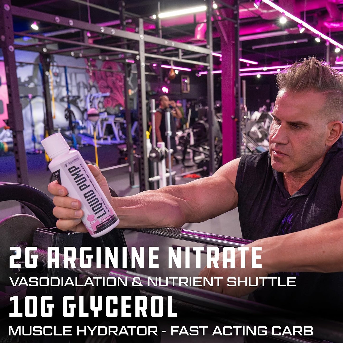 Cutler Nutrition Liquid Pump Caffeine-Free Pre-Workout Nitric Oxide Booster | Blue Raspberry, 16 fl oz | Liquid pre-workout with glycerol and arginine nitrates for muscle pumps, hydration and performance