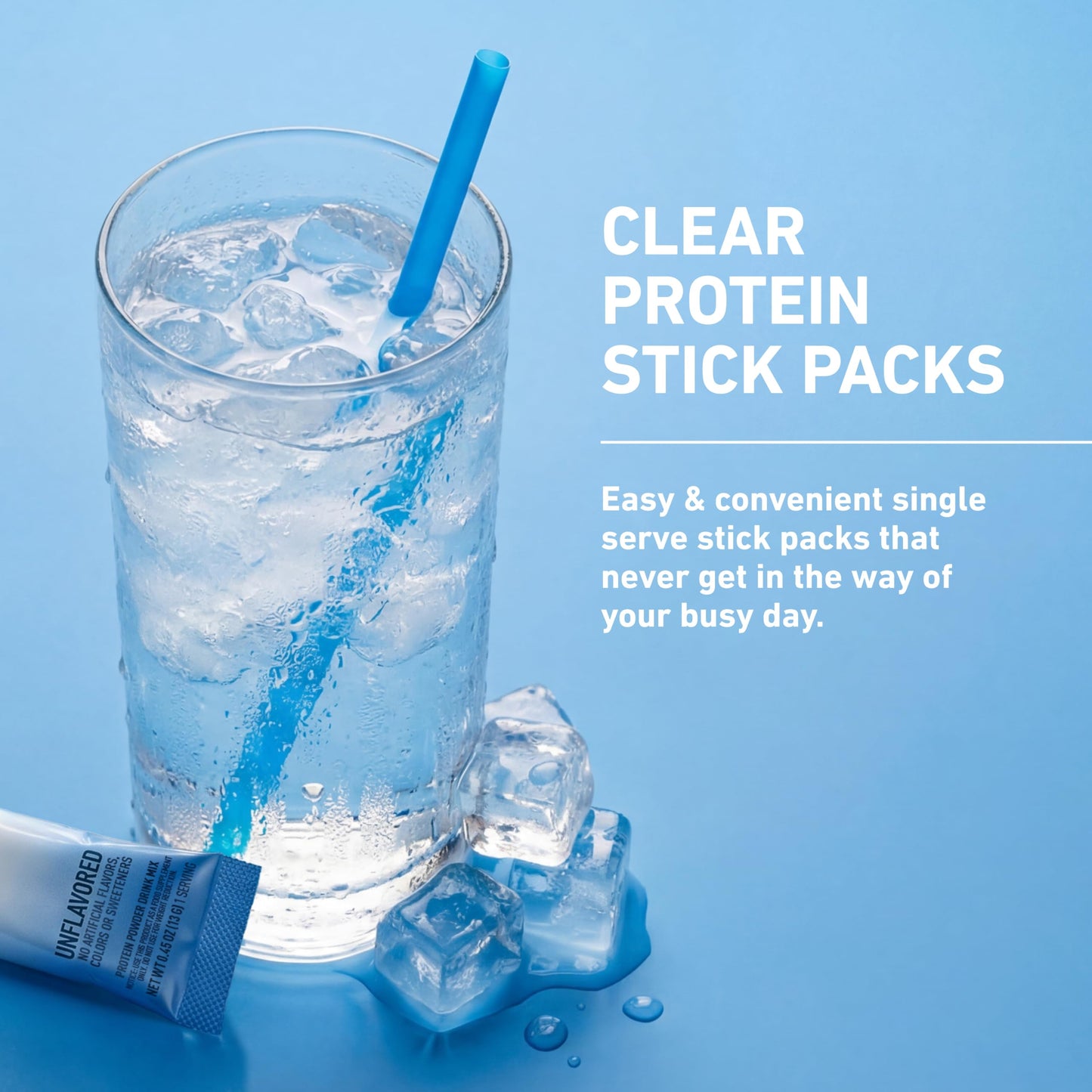 Isopure Clear Protein Stick Pack, Mixed Berry, 20 Count (Pack of 1)