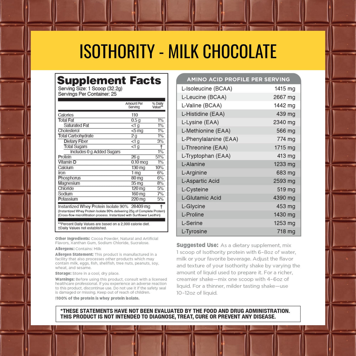 Nutrithority - Isothority (Caramel Coconut Cookie) (25 Servings)
