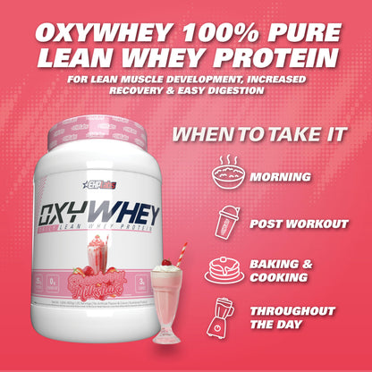 EHPlabs OxyWhey Whey Protein Isolate Powder - 25g of Whey Isolate Protein Powder