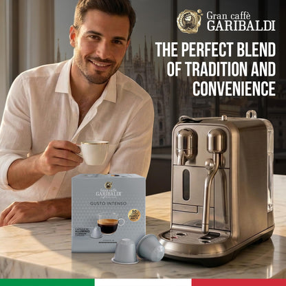 Gran Caffè Garibaldi Espresso Pods, Decaffeinato, 50Count