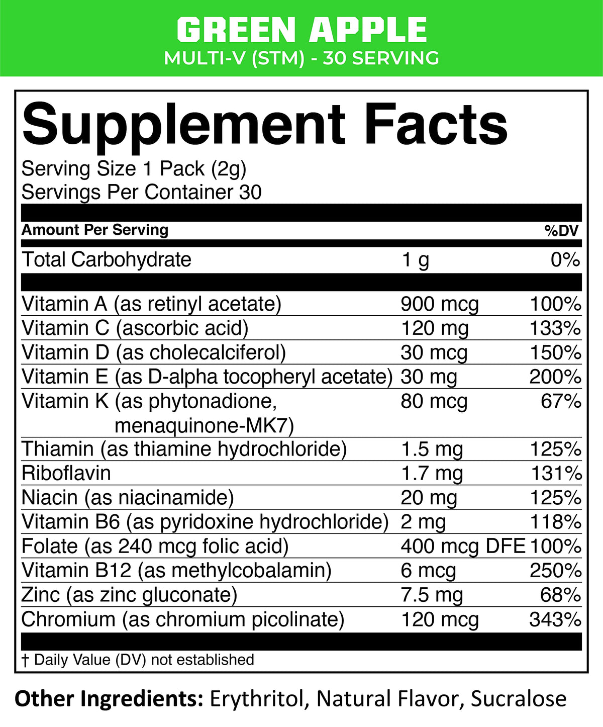 MTN OPS Multi-V Daily Multivitamin for Men & Women, 90 Capsules
