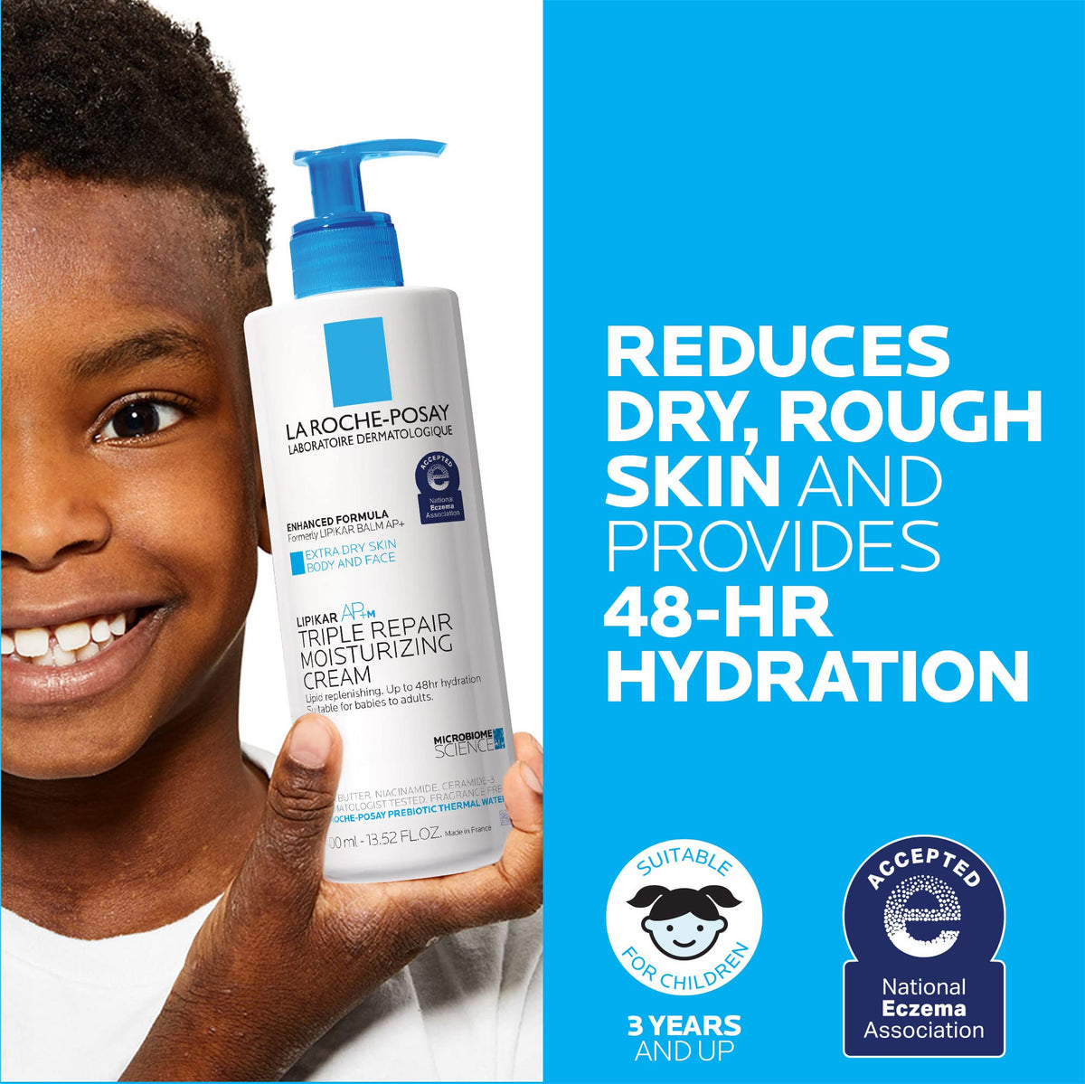La Roche-Posay Lipikar Daily Repair Moisturizing Lotion Full Size & Travel Size Skin Care