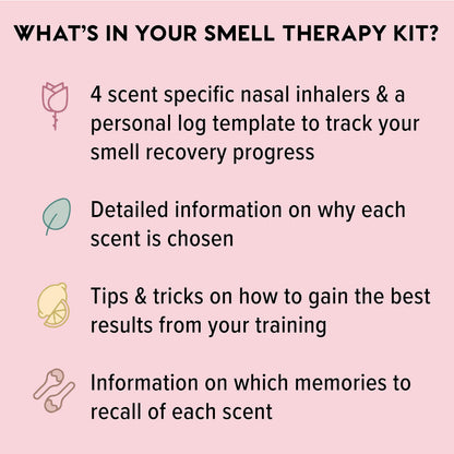 MOXĒ Smell Training Kit, Made in USA, 4 Essential Oils, Olfactory Regeneration, Helps Restore Sense
