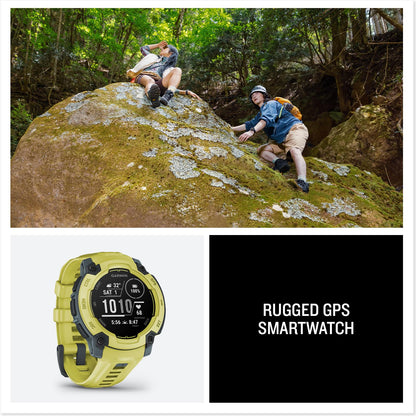 Garmin Instinct® E, Rugged GPS Smartwatch, 45mm, Electric Lime