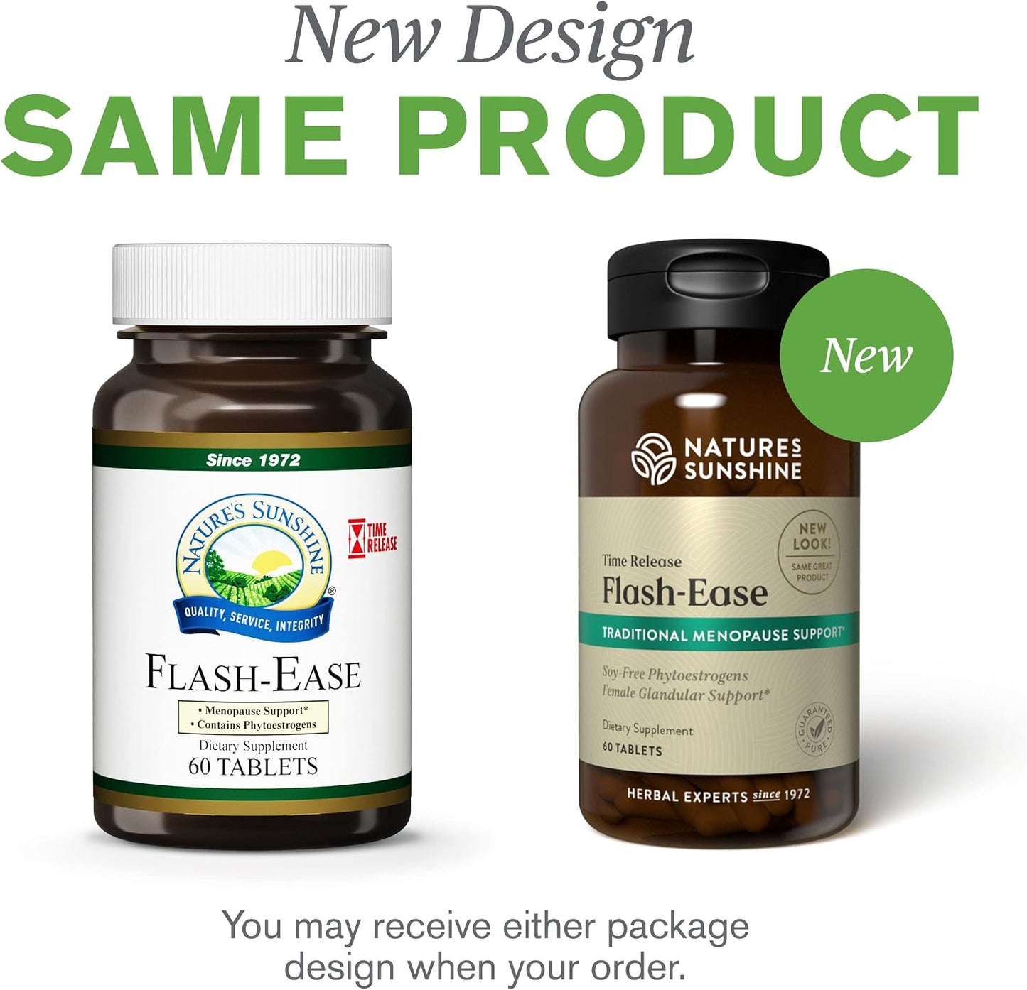 Nature's Sunshine Flash Ease TR, 60 Tablets