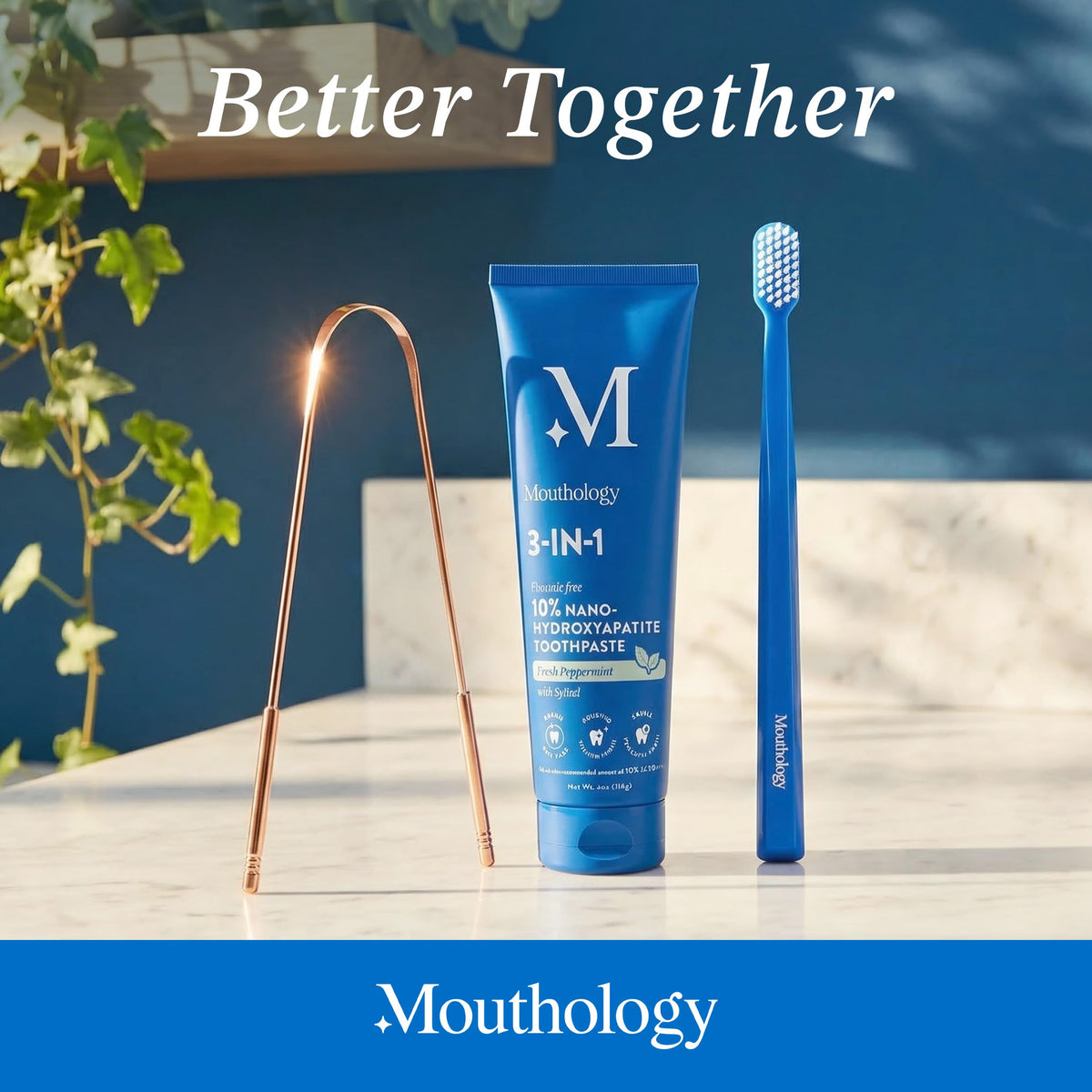 Mouthology Tongue Scraper for Adults (2 Pack), Reduce Bad Breath, Metal Tongue Scraper, Tongue Cleaner, Tongue Scraper, Stainless Steel Tongue Scraper, Tongue Cleaner for Adults, Tongue Scrubber