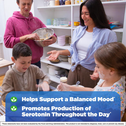 Natrol 5-HTP 100mg, Dietary Supplement Helps Support a Balanced Mood, 90 Time
