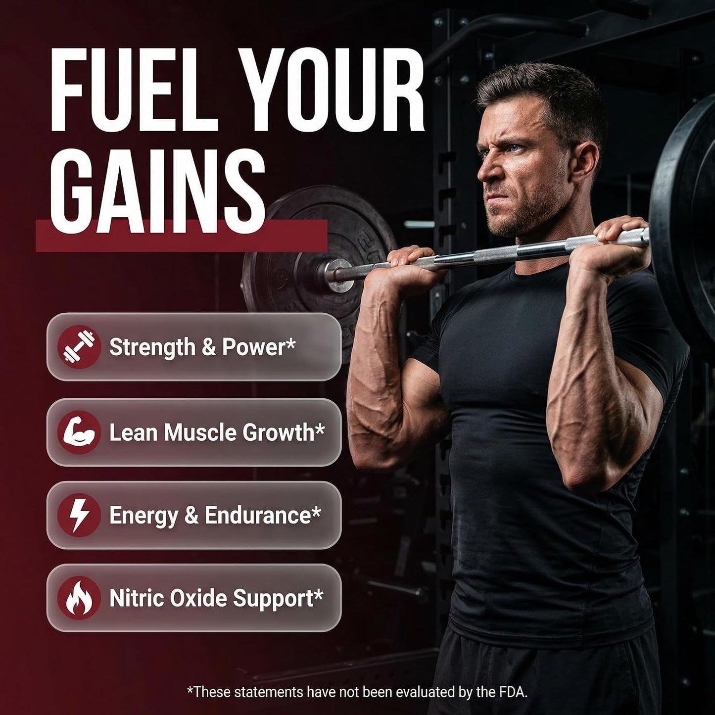 Clean Nutra Creatine Powder for Men + HMB BCAA L Arginine L Citrulline Tongkat Ali Saw Palmetto Ashwagandha Collagen Flax Seed Turmeric Preworkout Stevia Nitric Oxide L Glutamine Amino Acids