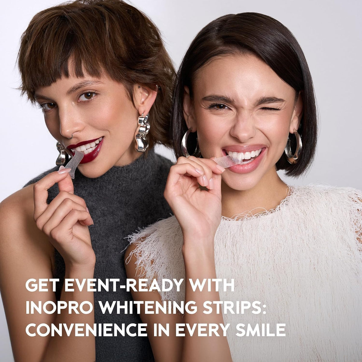InoPro Advanced Teeth Whitening 21 Treatments Kit + Natural Whitening Hydroxyapatite Toothpaste with Probiotic for Sensitive Teeth 5oz