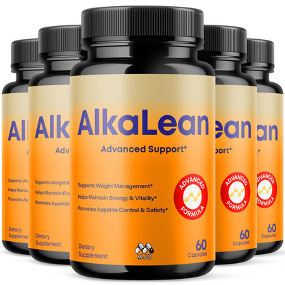 Alkalean Capsules, Alka Lean Weight Management Support Pills, 60 Capsules