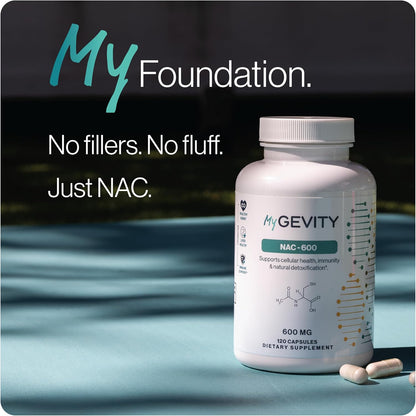 NAC 600mg – Zero fillers, Potency Verified, Physician Formulated N-Acetyl Cysteine – Vegan, No Seed Oils, Non-GMO, cGMP Made in USA – 120 Capsules