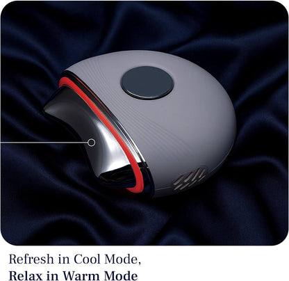 PUREANCE Hot & Cold Beauty Instrument - Red Light Therapy for Face & Neck | Portable Facial Massager Tool - LED Thermal Face Sculpting Wand- for Skin Care, Lift, Puffiness, Wrinkles, Double Chin