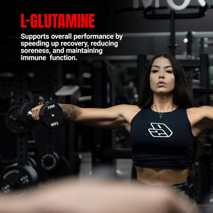 ProSupps Glutamine Powder for Men & Women - 5000mg L-Glutamine Workout Supplement for Muscle Recovery, Immune Support & Gut Health - Zero Sugar & Carbs, Gluten-Free - Unflavored, 60 Serving