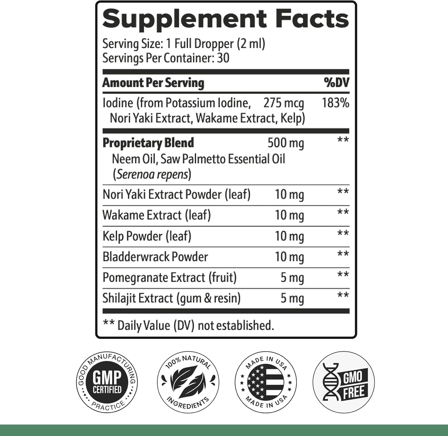 PotentStream Drops – Plant Extract Liquid – 1 Month Supply | Liquid drops with plant extracts, original formula | Made in USA | Take by dropper, mixes into water