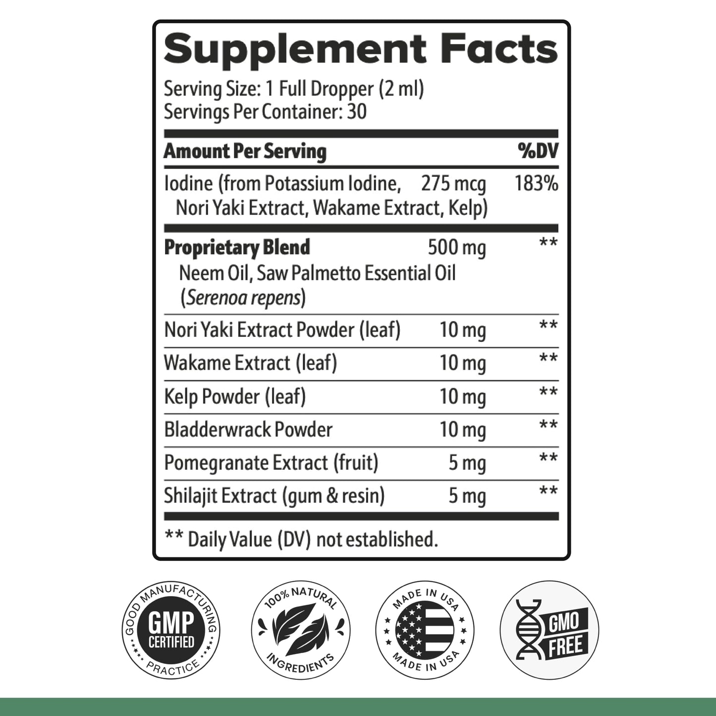PotentStream Drops – Plant Extract Liquid – 1 Month Supply | Liquid drops with plant extracts, original formula | Made in USA | Take by dropper, mixes into water